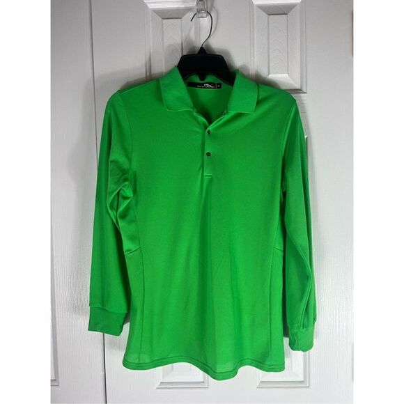 RLX Ralph Lauren Womens Lime Green Blouse Size M - Picture 1 of 4